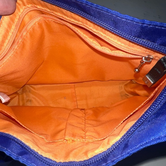 Women’s Baggallini Mosey The Lift Blue Nylon Crossbody Travel Bag Purse - Picture 6 of 6